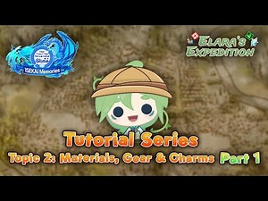 Slime ISEKAI Memories | Tutorial Series | Materials, Gear & Charms | Part 1 Materials