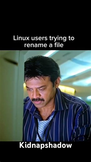 Rename a File in Linux: Mission Impossible 😂🔥 #cybersecurity #coding #viral #memes