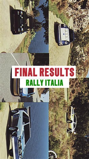 Risultati Finali - Gara Rally Italia su BeamNG