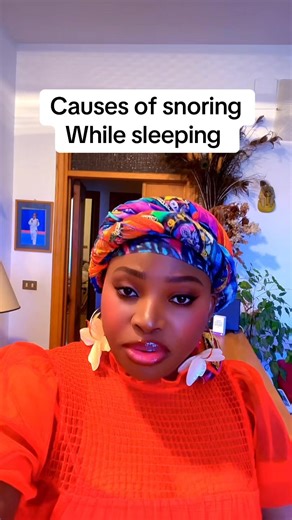 Main causes of snoring #highlightsシ゚ #dailylife #healthylifestyle #healthylife #awareness #highlight #fyp #caregiver #education | Queeneth Kalu