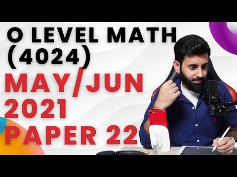 O level Math | May/Jun 2021 Paper 2
