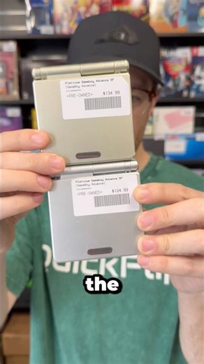 Spot the difference between these Game Boy SPs!