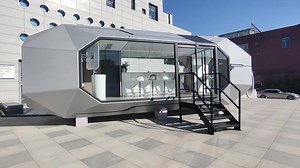 Outdoor Living and Working Office Pod apple Cabin Customized Modular Design Prefabricated Prefab House