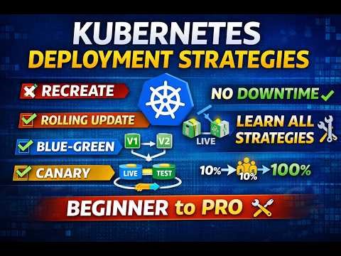 Master Kubernetes Deployments | Recreate, Rolling, Canary, Blue-Green in Tamil