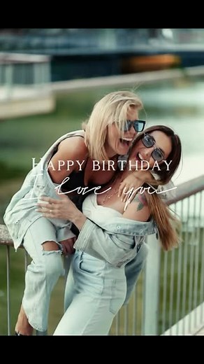 La Marielaa on Instagram: "My woman. My Girl. My best friend. My unique, beautiful soul. I’ve never met anyone like you – so strong, caring, and full of love. You are everything I could have ever dreamed of and so much more. Happy birthday, my soulmate! @by_gatica 💖🎂🫂"