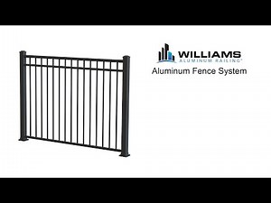 Williams Aluminum Railing | Aluminum Fence Installation
