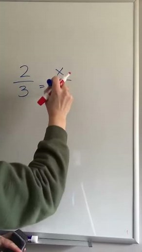 How To Solve Equivalent Fractions With Unknown Variables