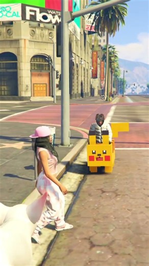 Stole my Pikachu car back