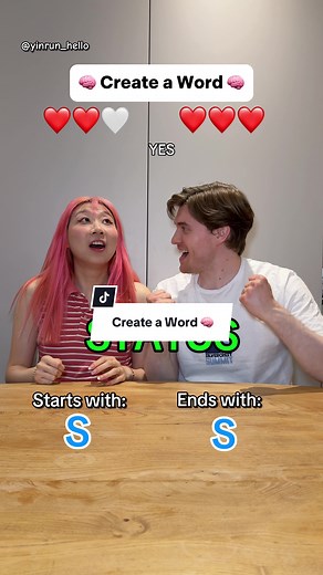 Could you do better? 😉 #couplechallenge #wordgame #funny #couple #relationship #love