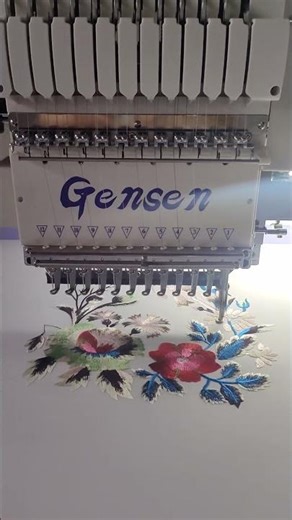 Improve production efficiency with multi-head machines-6 heads embroidery machines
