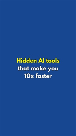 Hidden AI tools that make you 10x faster 1. Neural.love – Image Creator 2. Aiva.ai – Music Composer 3. Scribe.ai – Note Taker 4. Cleanvoice.ai – Audio Cleaner 5. Quickreply.ai – Email Assistant 6. Artbreeder.com – Visual Designer 7. Compose.ai – Writing Partner 8. Voice.ai – Speech Maker 9. Synthesizer.io – Voice Actor 10. Vidyo.ai – Video Producer 11. Genei.io – Text Analyzer 12. Codewp.com – Coding Helper Want to Skyrocket your Social Media Growth? DM "Growth" for Social Media Management Servi