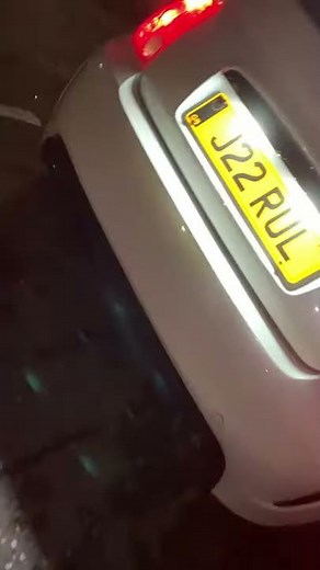 Abarth 500 Flashing F1 style brake light 💯