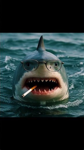 Happy Jaws #shorts #foryou #ai #jaws #shark #funny #sharkattack #funnyshorts #aiartvideo #movie #lol