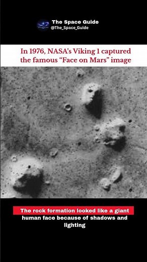 The Famous Face on Mars Explained! 👽🔴 #trending#shorts #viral