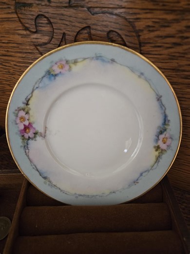 Antique Limoges France Hand-painted Porcelain Small Floral Motif Plates, Artist Signed Set of 3 - Etsy