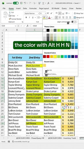 How to compare data from 3 different columns in Excel! #excel #spreadsheet #corporate