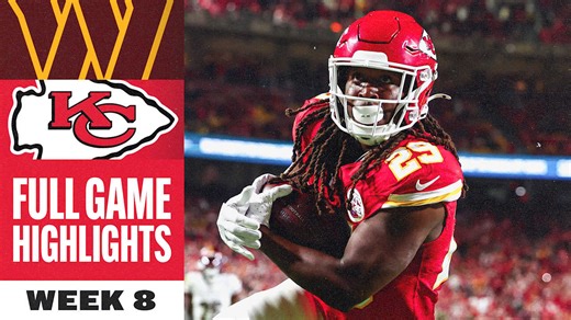 Full Game Highlights from Week 8 | Chiefs vs. Commanders