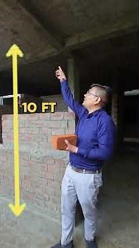 4 Inch Wall Material Calculation | Bricks, Cement, Sand | Civil Engineering Tips #construction