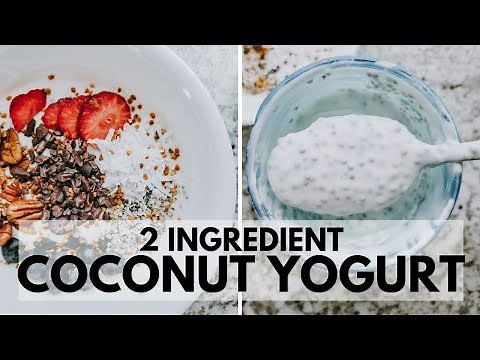 How To Make Coconut Yogurt | NO Probiotics Needed + NO Cook | Keto & Vegan