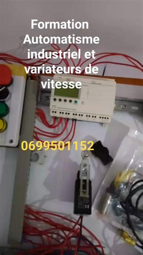 Formation Automatisme Industriel (PLC et Variateurs de vitesse) ------------------------------ Programme accéléré le 07 09 2025 inchallah ------------------------------ 18 000 DA 15 000 DA tarif étudiant ------------------------------ Programme de La Formation https://dakiraa.com/dakira/04 ------------------------------ Groupe min 3 max 8 Formation a la carte