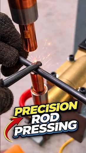Precision Rod Pressing: Perfect Alignment with Industrial Press Tool