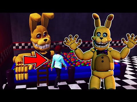 DID SPRING BONNIE COME OUT OF THE PIT TO KILL THIS KID RIGHT IN FRONT OF ME?! FNAF: Killer in Purple