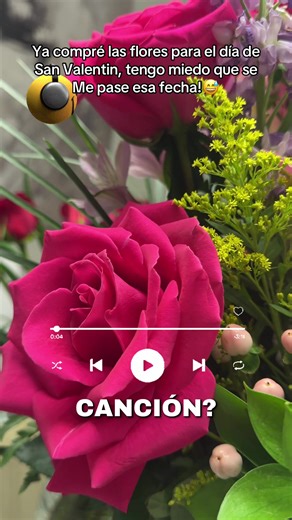 Ya compré las flores para el día de San Valentín, tengo miedo que se me pase la fecha!😅 #flower #flores #Sanbalentin #valentine #fyp