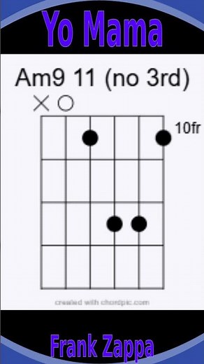 Favorite Chord Sequences #32 - Yo Mama - Frank Zappa