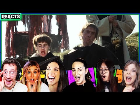 TOP "Monty Python HOLY HAND GRENADE" Reactions (SPOILER) Monty Python and the Holy Grail (1975)