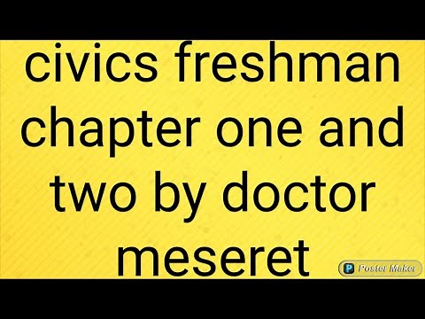 civics freshman course chapter one and two