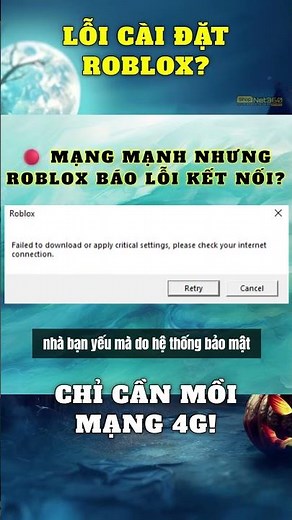 Cách sửa lỗi không cài được Roblox trên PC, Laptop cực dễ! 🎮 #shorts #roblox #fixloi