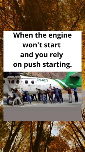 Funny memes - When the engine won't start and you rely on push starting. #short #subscribe #relaxing