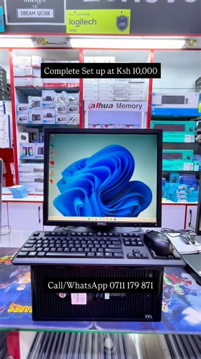 Brimat Computers | Laptops | Desktops | Accessories on Instagram: "Hp MiniTower 405 G2 Processor:AMD A4 clock speed: ~2.0 GHz Memory:4gb Ram (Upgradable) Storage:320gb HDD (Upgradable) Monitor: 19-Inch Square (Dell ) Keyboard & Mouse Included"