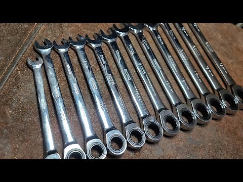 Harbor Freight Quinn Metric 100-Tooth Ratcheting Wrench Set Review