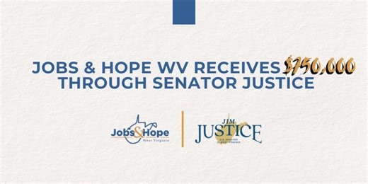 Jobs & Hope WV receives $750,000 in federal funding to expand workforce support