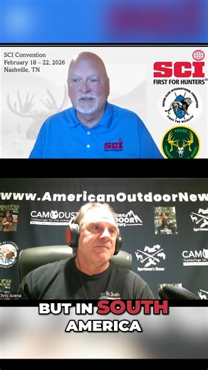 The term “safari” means a journey, not just African hunting. Our mission is to protect hunting rights across all continents. 🌎 Watch the full podcast with Laird Hamberlin, CEO of Safari Club International, and American Outdoor News! ➡️ https://www.americanoutdoornews.com/protecting-your-freedom-to-hunt/ | Safari Club International - SCI