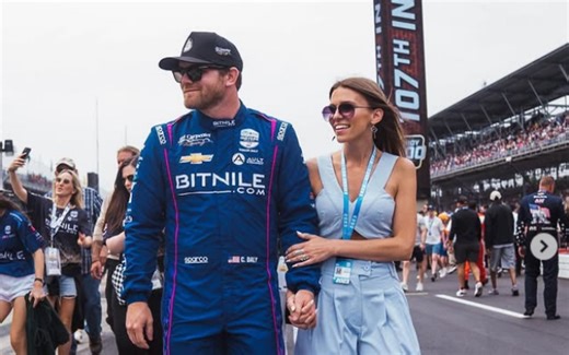 Conor Daly's girlfriend Amymarie stuns in latest photoshoot update on Instagram