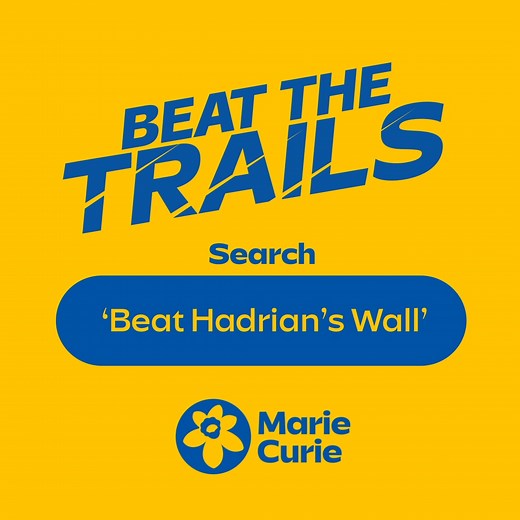 285 reactions · 92 shares | For the medal, for treats along the way, for people at the end of life. Hike Hadrian's Wall for Marie Curie.  | Marie Curie UK | Facebook