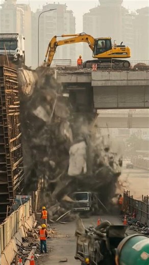 EPIC CONSTRUCTION FAIL: Billion-Dollar Bridge Collapses in Seconds