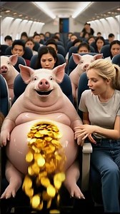 揉肚子好舒服啊！Pig：Rubbing my belly feels so good #funny #cuteanimal #cute #搞笑 #pig #pets #熱門