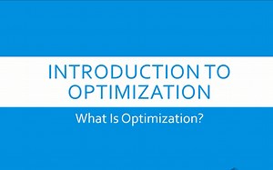 【中文字幕】中学生也能听懂的优化设计简介