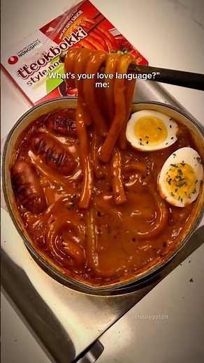 The Best Rosé Tteokbokki Recipe #asmrfood #mukbang