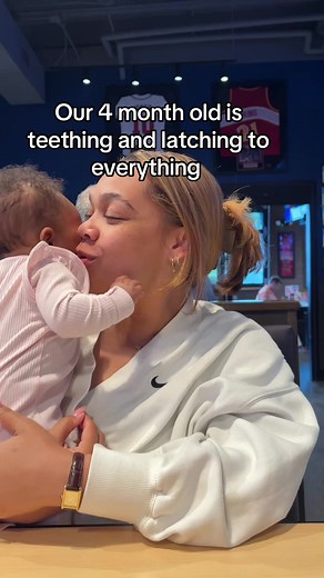 4-Month-Old Latching and Teething: What to Expect