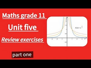 grade 11 unit five review exercises