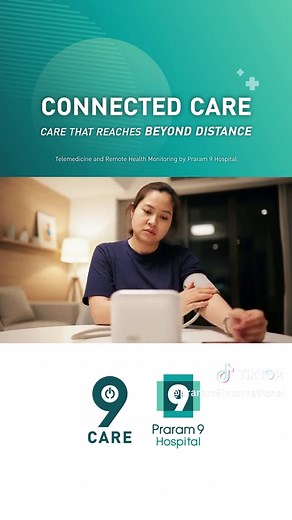 Connected Care — Care that Reaches Beyond Distance . With Praram 9 Hospital’s Telemedicine and Remote Health Monitoring, our medical team can keep track of your health in real time — wherever you are. . Because care doesn’t stop when you’re far away. 💙 . #Telemedicine #RemoteHealthMonitoring #ConnectedCare #Praram9Hospital #HealthcareYouCanTrust