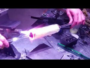 Making Alien Skin, Bubble Trap or Snakeskin Fumed Glass With 24k Gold & Pure SIlver