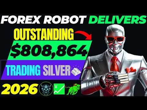 🎯 Forex Robot Delivers $808,864 Profit – Trading SILVER! 🥈