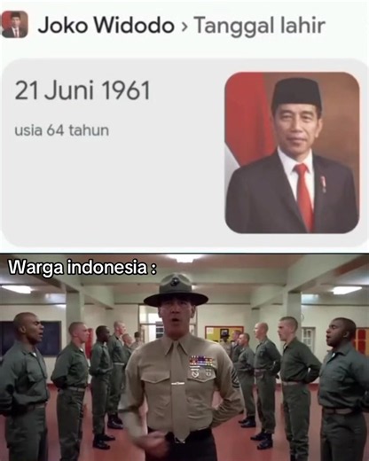 selamat ulang tahun pakde kesayangan kita #ulangtahun #jokowi #ulangtahunjokowi #meme #hbd