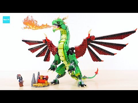 LEGO Creator Dragon 31161 / LEGO Creator Medieval Dragon Speed ​​build & Review