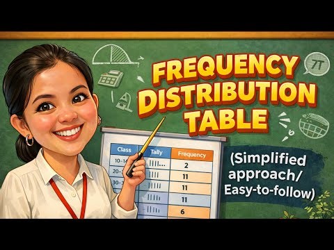 Frequency Distribution Table using MS Excel